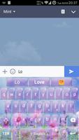 Keyboard Theme G Spring Flower Screenshot 2