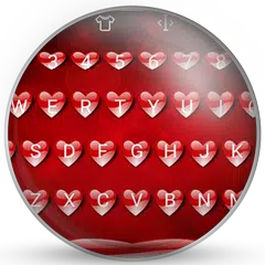 Baixar Keyboard Theme V Love Hearts APK