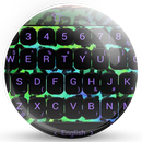 Keyboard Theme Leopard Neon APK