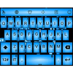 Keyboard Theme Led Blue