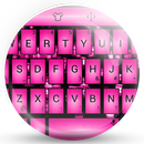 Keyboard Theme Led Pink APK