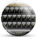 Keyboard Theme Gloss Gold APK