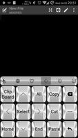 Keyboard Theme Metallic Silver Screenshot 3