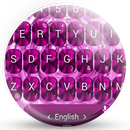 Keyboard Theme Shading Pink APK