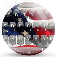 download Keyboard Theme Shield Flag APK