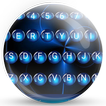 Keyboard Theme Spheres Blue
