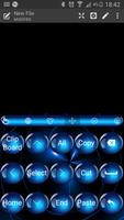 Keyboard Theme Spheres Blue скриншот 2