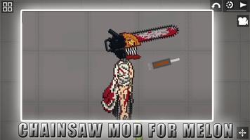 Mod Chainsaw Man for Melon Affiche