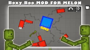 Boxy boo Mod Melon Playground plakat