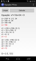 Equação de 2º Grau capture d'écran 1