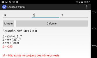 Equação de 2º Grau capture d'écran 3