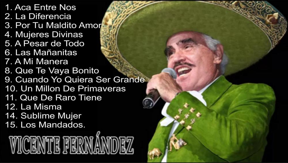 Descarga de APK de Vicente Fernandez Canciones Sin Internet para Android