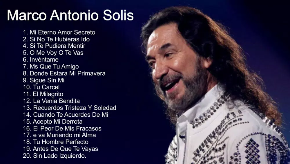 Musica Marco Antonio Solis Canciones Sin Internet APK للاندرويد تنزيل