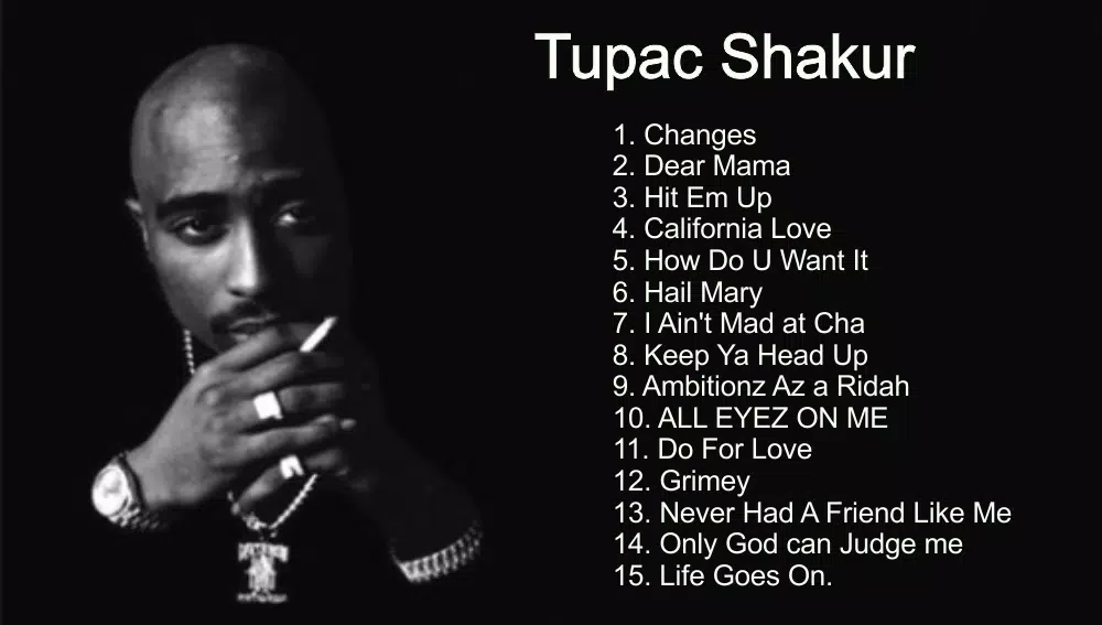 2pac All Songs Offline APK pour Android Télécharger