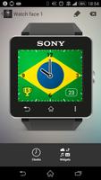 Watchface Brazil (Sony SW2) Affiche