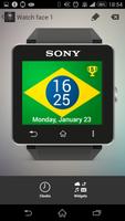 Watchface Brazil (Sony SW2) capture d'écran 1