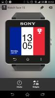 Watchface France (Sony SW2) capture d'écran 1