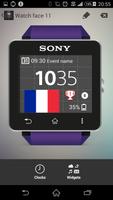 Watchface France (Sony SW2) capture d'écran 2