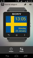 Watchface Sweden (Sony SW2) capture d'écran 1
