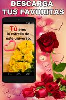 Flores y Rosas con Frases Boni पोस्टर