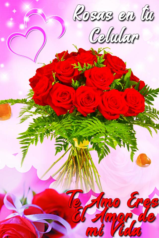 Descarga de APK de Ramos de Rosas Hermosas Flores Para Dedicar Gratis para  Android
