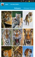 Amazing Tigers Wallpapers capture d'écran 1