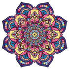 Mandalas Coloring Book أيقونة