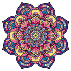 Mandalas Coloring Book-icoon
