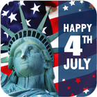 Icona Happy 4th of July Greeting Cards