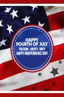 Happy 4th of July Greeting Cards 截图 1