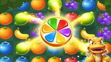 GON: Fruits Match3 Puzzle скриншот 1