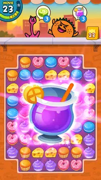 Screenshot 11 for Sweet Monster Match3 Puzzle