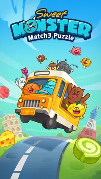 Screenshot 13 for Sweet Monster Match3 Puzzle
