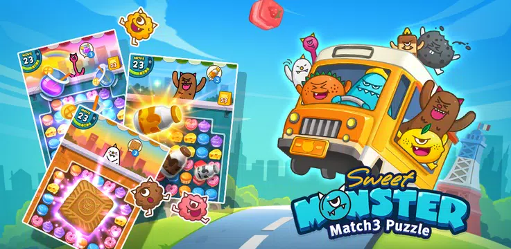 Screenshot 16 for Sweet Monster Match3 Puzzle