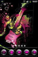 Pink Black Theme 스크린샷 1