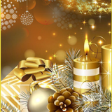 Gold Christmas Theme icône