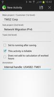 Project Time Tracker 截图 3