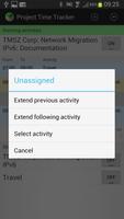 Project Time Tracker capture d'écran 1