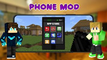Working Phone Mod for MCPE Affiche