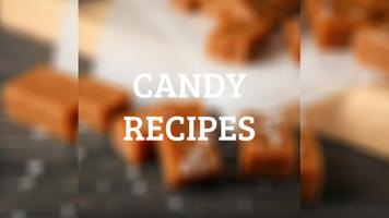 Candy recipes Plakat