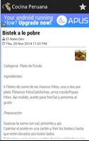 Cocina Peruana screenshot 2