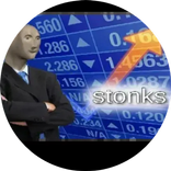 Meme Man Stonks WhatsApp (WA) Sticker-Pack