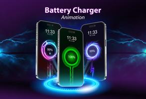 Battery Charger Animation Affiche