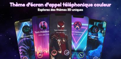 Color Phone Call Screen Theme Affiche