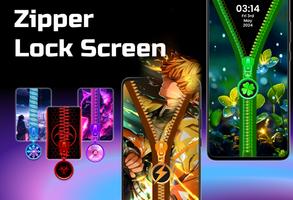 Zipper Lock Screen-poster