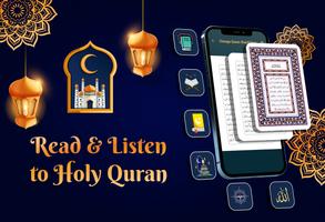 Al Quran Sharif for Muslim Affiche