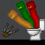 Skybydi Toilet Sandboxel Melon