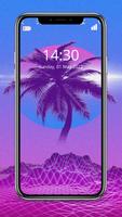 Retrowave Wallpaper 80s 90s تصوير الشاشة 3
