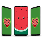 Cute Watermelon Wallpaper icon