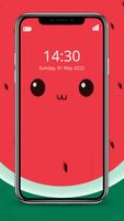 Cute Watermelon Wallpaper 스크린샷 1